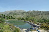 Le village de Patsianos en Crète. Le village d'Asfendos. Cliquer pour agrandir l'image.