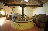 Le monastère d'Agia Triada en Crète. Le musée. Cliquer pour agrandir l'image.