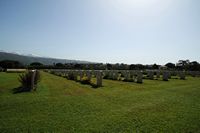 Le village de Souda en Crète. Le cimetère militaire du Commonwealth. Cliquer pour agrandir l'image.