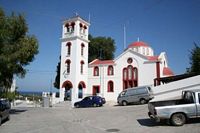Le village de Théologos à Rhodes. Cliquer pour agrandir l'image.