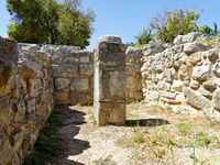 Le village de Tylissos en Crète. Magasin 7 de la villa C (auteur Olaf Tausch). Cliquer pour agrandir l'image.