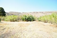 Le village de Zakros en Crète. La zone inondable du site archéologique de Zakros. Cliquer pour agrandir l'image.