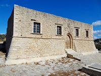 Le village de Ziros en Crète. La villa De Mezzo à Etia (auteur Olaf Tausch). Cliquer pour agrandir l'image.