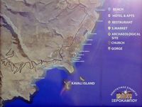 Le village de Ziros en Crète. Plan de Xerokambos (auteur Olaf Tausch). Cliquer pour agrandir l'image.