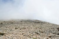 Le village de Zoniana en Crète. Pierrier sur la route de Zoniana au Nida. Cliquer pour agrandir l'image.