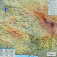 La ville d’Agia Fotini en Crète. Carte de la vallée d'Amari. Cliquer pour agrandir l'image.