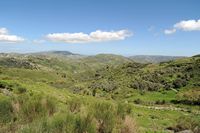 La ville d’Agia Fotini en Crète. La route de Patsos au plateau de Gious Kampos. Cliquer pour agrandir l'image.