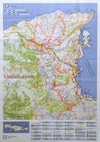 La ville d’Agios Nikolaos en Crète. Carte de la région. Cliquer pour agrandir l'image.
