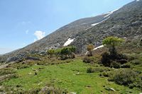 La ville d’Anogia en Crète. La grotte de l'Ida. Cliquer pour agrandir l'image.