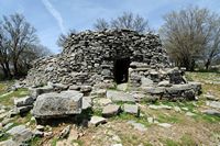 La ville d’Anogia en Crète. Mitato près de Zominthos. Cliquer pour agrandir l'image.