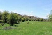 La ville d’Anogia en Crète. Le site archéologique de Zominthos. Cliquer pour agrandir l'image.