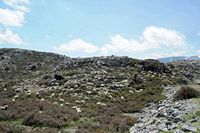 La ville d’Anogia en Crète. Zone du mont Mythia. Cliquer pour agrandir l'image.
