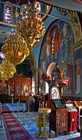 L'église de la Dormition à Asfendiou sur l'île de Kos (auteur Karelj). Cliquer pour agrandir l'image.