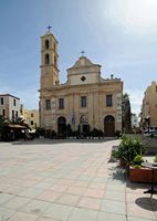 La vieille ville de La Canée en Crète. La cathédrale orthodoxe. Cliquer pour agrandir l'image.