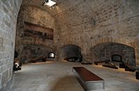Les fortifications d’Héraklion en Crète. Casemate de la forteresse. Cliquer pour agrandir l'image.