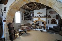 La ville d’Hersonissos en Crète. Maison paysanne de l'écomusée Lychnostatis. Cliquer pour agrandir l'image.