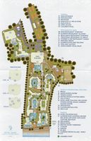 La ville d'Hersonissos en Crète. Plan de l'hôtel Royal Mare à Anissaras. Cliquer pour agrandir l'image.
