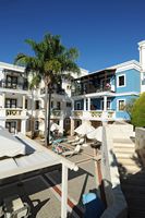 La ville d'Hersonissos en Crète. L'hôtel Royal Mare à Anissaras. Cliquer pour agrandir l'image.