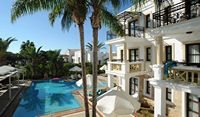 La ville d'Hersonissos en Crète. L'hôtel Royal Mare à Anissaras. Cliquer pour agrandir l'image.