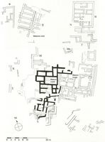La côte nord de la commune d’Iérapétra en Crète. Plan du site de Vassiliki. Cliquer pour agrandir l'image.