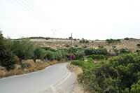 La côte sud de la commune d’Iérapétra en Crète. Serres horticoles. Cliquer pour agrandir l'image.