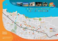 La ville de Kissamos en Crète. Carte de la côte de Kissamos. Cliquer pour agrandir l'image.