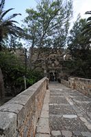Neratzia Kos Castle - Bridge and the entrance to the outer. Click to enlarge the image.