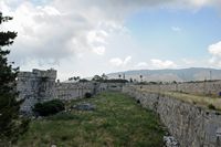Neratzia Kos Castle - The north ditch of the inner enclosure. Click to enlarge the image.
