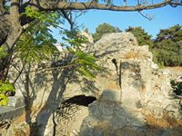 Die griechisch-römische Stadt Kos - Die Bäder von westlichen antiken Stadt Kos (Autor Elisa Triolo). Klicken, um das Bild zu vergrößern.