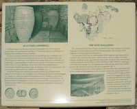 Le palais de Phaistos en Crète. Plan des magasins de l'ouest. Cliquer pour agrandir l'image.