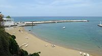 La ville de Pérama en Crète. Le port de Panormos. Cliquer pour agrandir l'image.