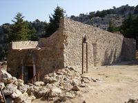 Église de Paléo Pyli sur l'île de Kos (auteur Tedmek). Cliquer pour agrandir l'image.