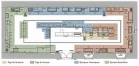 La vieille ville de Réthymnon en Crète. Plan du musée. Cliquer pour agrandir l'image.