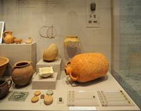 Le musée archéologique de Réthymnon en Crète. Artefacts de la première époque byzantine. Cliquer pour agrandir l'image.