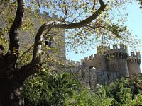 Les fortifications de Rhodes. Cliquer pour agrandir l'image.