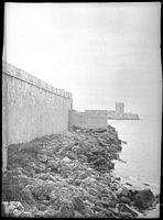 Tower  St. Ange fortifications of Rhodes, photography Lucien Roy around 1911. Click to enlarge the image.