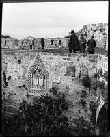 Gate  of Canons of the fortifications of Rhodes photographed by Lucien Roy around 1911. Click to enlarge the image.