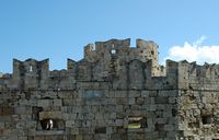 Gate St. Paul fortifications of Rhodes. Click to enlarge the image.