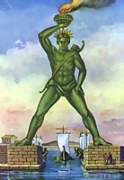 The Colossus of Rhodes. Click to enlarge the image.