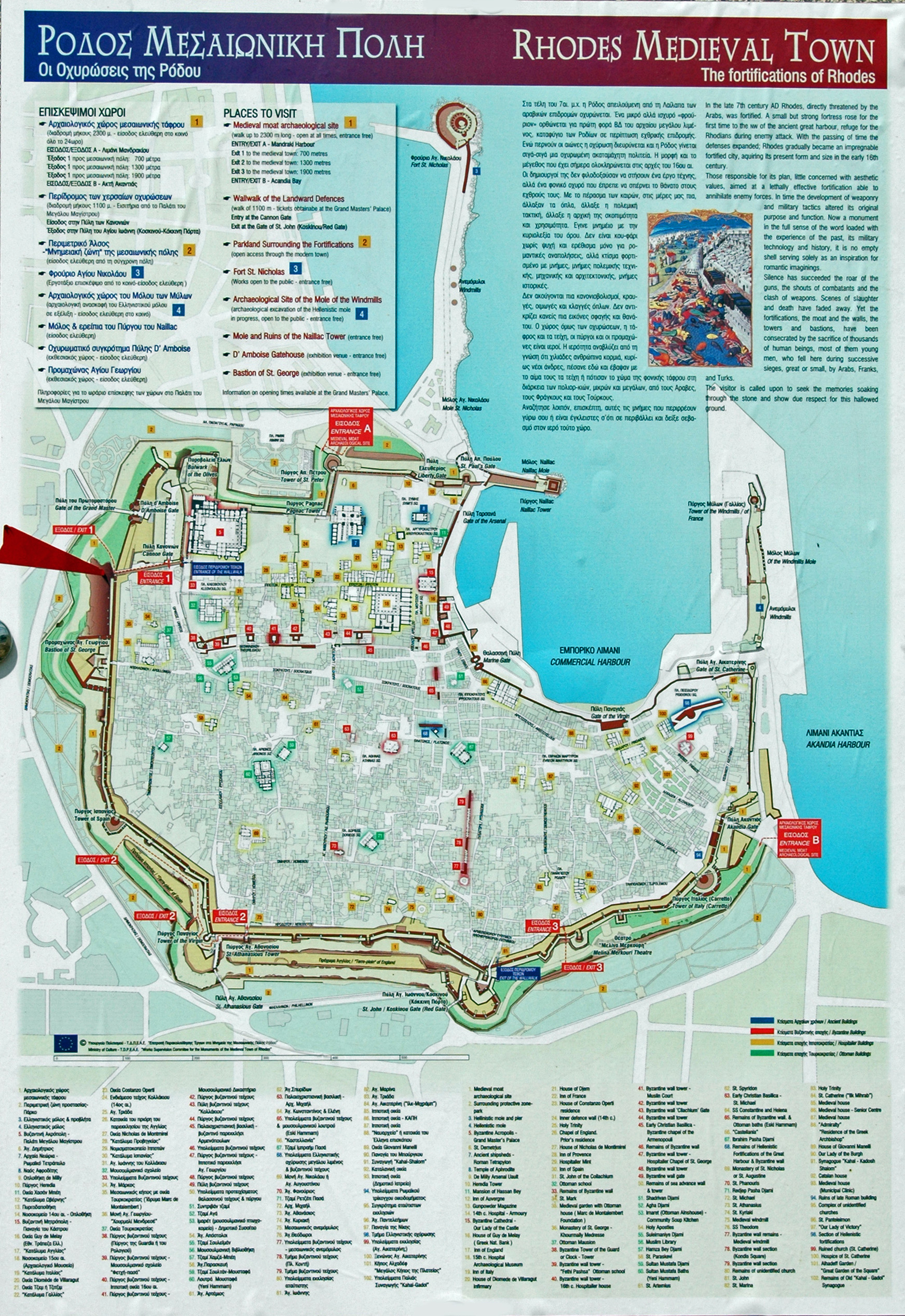 Cliquer sur les zones actives pour atteindre les lieux