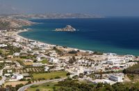 Le village de Kamari sur l'île de Kos (auteur Michal Osmenda). Cliquer pour agrandir l'image dans Flickr (nouvel onglet).