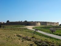 La ville d’Andimahia sur l’île de Kos. La forteresse (auteur giorgos-nes-7). Cliquer pour agrandir l'image dans Flickr (nouvel onglet).