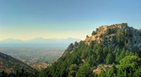 Les ruines de Paléo Pyli sur l'île de Kos (auteur Zebrafink74). Cliquer pour agrandir l'image dans Flickr (nouvel onglet).