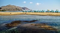 L'embouchure de la rivière Perastikos à Georgioupoli (auteur Uwe Tiger). Cliquer pour agrandir l'image dans Panoramio (nouvel onglet).
