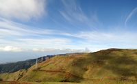 La plateau de Paúl da Serra à Madère. Vue vers Ribeira Brava. Cliquer pour agrandir l'image dans Adobe Stock (nouvel onglet).