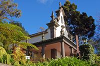 La quinta do Monte à Madère. Chapelle. Cliquer pour agrandir l'image.