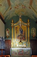La quinta do Monte à Madère. Chapelle. Cliquer pour agrandir l'image.