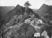 Hamlet of Cruzinhas around 1900. Cliquer pour agrandir l'image.