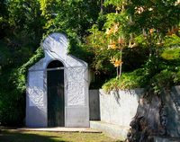 Le village de Monte à Madère. Chapelle de la Conception. Cliquer pour agrandir l'image.