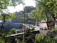 Le village de Monte à Madère. Jardin municipal. Cliquer pour agrandir l'image.